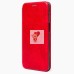 Чехол-книжка для Xiaomi Redmi 9T (красный) открытие вбок - BC002