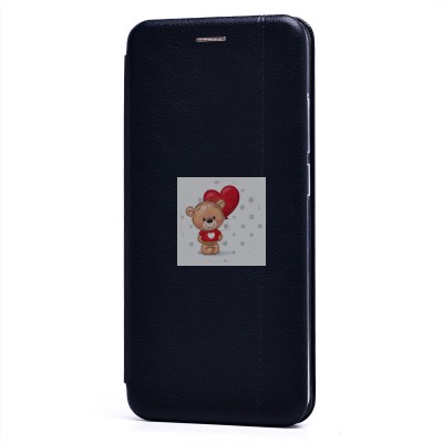 Чехол-книжка для Xiaomi Redmi A1+ (черный) - BC002