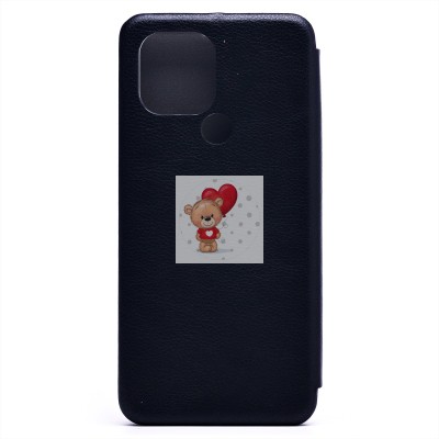 Чехол-книжка для Xiaomi Redmi A1+ (черный) - BC002