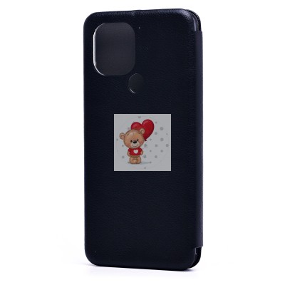 Чехол-книжка для Xiaomi Redmi A1+ (черный) - BC002