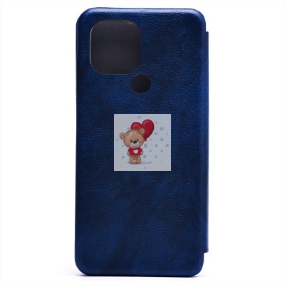 Чехол-книжка для Xiaomi Redmi A1+ (синий) - BC002