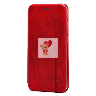 Чехол-книжка для Xiaomi Redmi A1+ (красный) - BC002