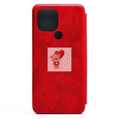 Чехол-книжка для Xiaomi Redmi A1+ (красный) - BC002