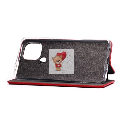 Чехол-книжка для Xiaomi Redmi A1+ (красный) - BC002