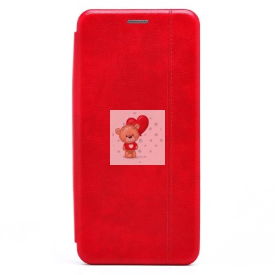 Чехол-книжка для Xiaomi Redmi A2 (красный) - BC002