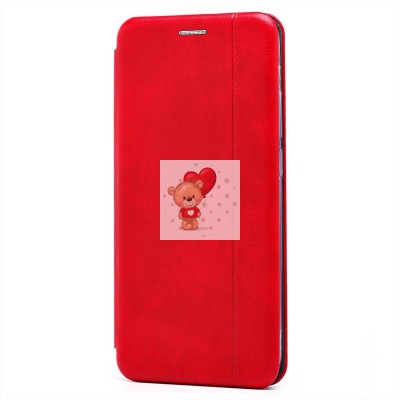 Чехол-книжка для Xiaomi Redmi A2 (красный) - BC002