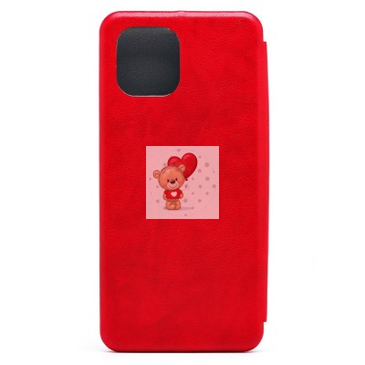 Чехол-книжка для Xiaomi Redmi A2 (красный) - BC002