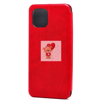 Чехол-книжка для Xiaomi Redmi A2 (красный) - BC002