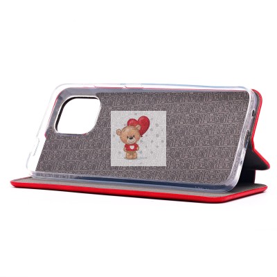 Чехол-книжка для Xiaomi Redmi A2 (красный) - BC002