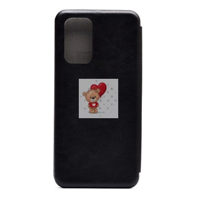 Чехол-книжка для Xiaomi Redmi Note 10 Pro Global (черный) открытие вбок - BC002 Чехол-книжка для Xiaomi Redmi Note 10 Pro Global (черный) открытие вбок - BC002