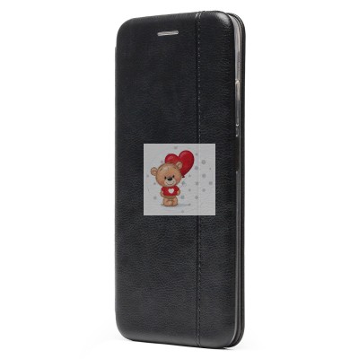 Чехол-книжка для Xiaomi Redmi Note 10S открытие вбок (черный) - BC002 Чехол-книжка для Xiaomi Redmi Note 10S открытие вбок (черный) - BC002