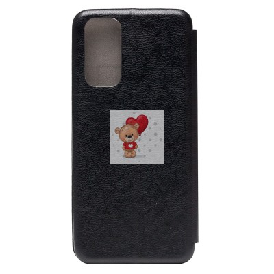 Чехол-книжка для Xiaomi Redmi Note 11S 4G открытие вбок (черный) - BC002 Чехол-книжка для Xiaomi Redmi Note 11S 4G открытие вбок (черный) - BC002