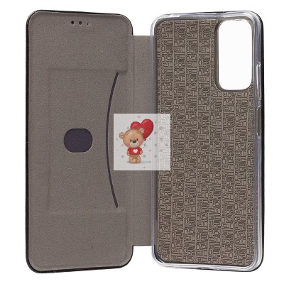 Чехол-книжка для Xiaomi Redmi Note 11S 4G открытие вбок (черный) - BC002 Чехол-книжка для Xiaomi Redmi Note 11S 4G открытие вбок (черный) - BC002