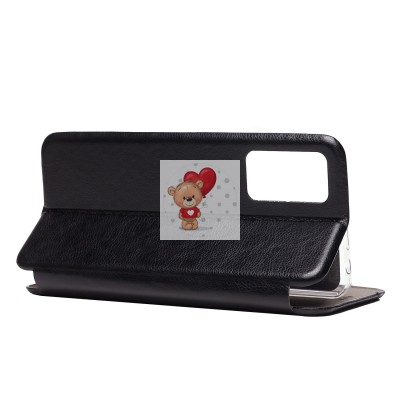 Чехол-книжка для Xiaomi Redmi Note 11 Pro 4G Global открытие вбок (черный) - BC002 Чехол-книжка для Xiaomi Redmi Note 11 Pro 4G Global открытие вбок (черный) - BC002