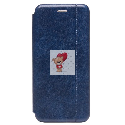 Чехол-книжка для Xiaomi Redmi Note 11 Pro 5G Global открытие вбок (синий) - BC002