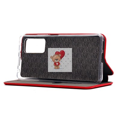 Чехол-книжка для Xiaomi Redmi Note 11 Pro 5G Global открытие вбок (красный) - BC002 Чехол-книжка для Xiaomi Redmi Note 11 Pro 5G Global открытие вбок (красный) - BC002