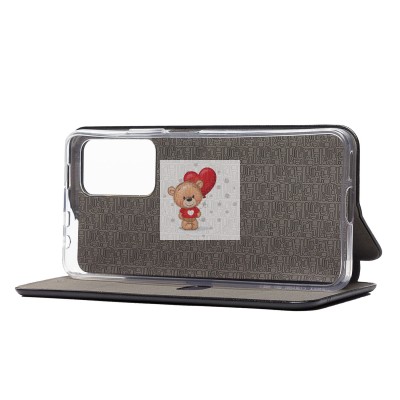 Чехол-книжка для Xiaomi Note 11 Pro+ CN открытие вбок (синий) - BC002