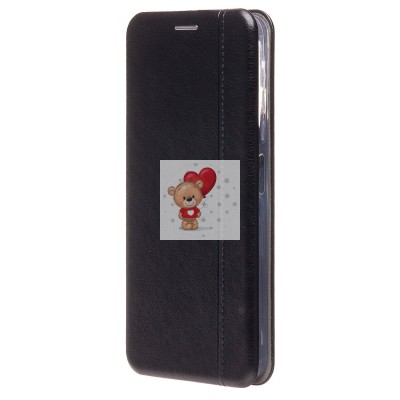 Чехол-книжка для Xiaomi Redmi Note 12 4G (черный) - BC002