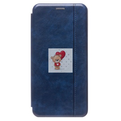 Чехол-книжка для Xiaomi Redmi Note 12 4G (синий) - BC002