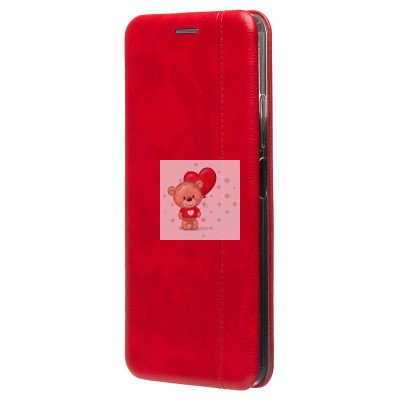 Чехол-книжка для Xiaomi Redmi Note 12 4G (красный) - BC002 Чехол-книжка для Xiaomi Redmi Note 12 4G (красный) - BC002