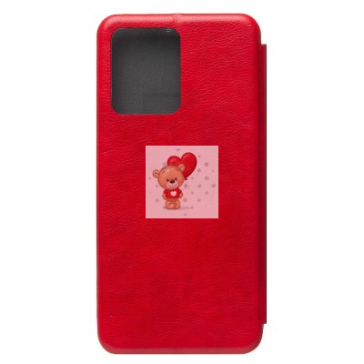 Чехол-книжка для Xiaomi Redmi Note 12 4G (красный) - BC002 Чехол-книжка для Xiaomi Redmi Note 12 4G (красный) - BC002