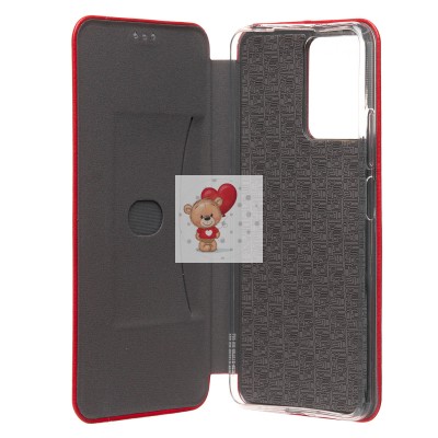 Чехол-книжка для Xiaomi Redmi Note 12 4G (красный) - BC002 Чехол-книжка для Xiaomi Redmi Note 12 4G (красный) - BC002