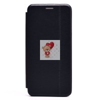 Чехол-книжка для Xiaomi Redmi Note 12 5G Global (черный) - BC002