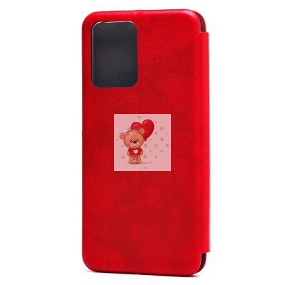 Чехол-книжка для Xiaomi Redmi Note 12 5G Global (красный) - BC002 Чехол-книжка для Xiaomi Redmi Note 12 5G Global (красный) - BC002