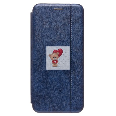 Чехол-книжка для Xiaomi Redmi Note 12S (синий) - BC002