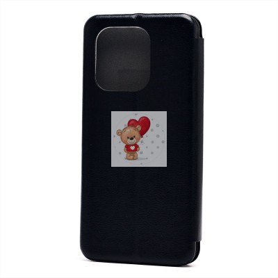 Чехол-книжка для Xiaomi Redmi Note 13 4G Global (черный) - BC002 Чехол-книжка для Xiaomi Redmi Note 13 4G Global (черный) - BC002