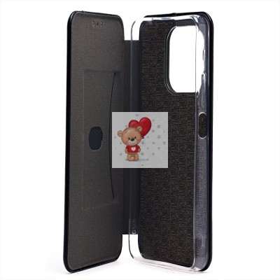 Чехол-книжка для Xiaomi Redmi Note 13 4G Global (черный) - BC002 Чехол-книжка для Xiaomi Redmi Note 13 4G Global (черный) - BC002