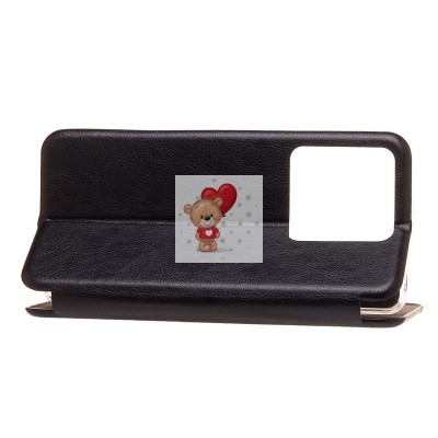 Чехол-книжка для Xiaomi Redmi Note 13 5G Global (черный) - BC002 Чехол-книжка для Xiaomi Redmi Note 13 5G Global (черный) - BC002