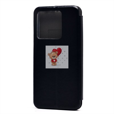 Чехол-книжка для Xiaomi Redmi Note 13 5G Global (черный) - BC002 Чехол-книжка для Xiaomi Redmi Note 13 5G Global (черный) - BC002