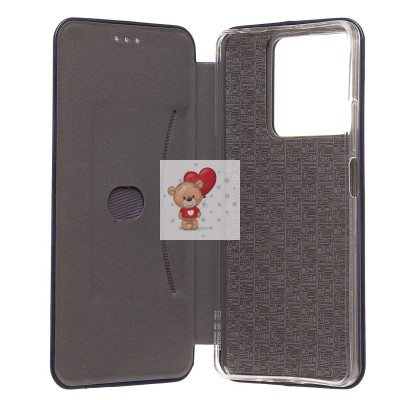Чехол-книжка для Xiaomi Redmi Note 13 5G Global (синий) - BC002