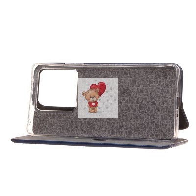 Чехол-книжка для Xiaomi Redmi Note 13 5G Global (синий) - BC002