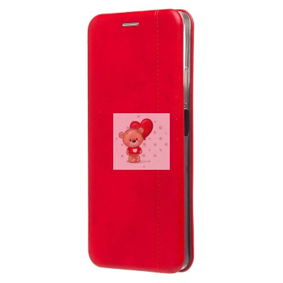 Чехол-книжка для Xiaomi Redmi Note 13 5G Global (красный) - BC002 Чехол-книжка для Xiaomi Redmi Note 13 5G Global (красный) - BC002