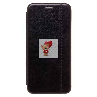 Чехол-книжка для Xiaomi Redmi Note 13 Pro 5G (черный) - BC002