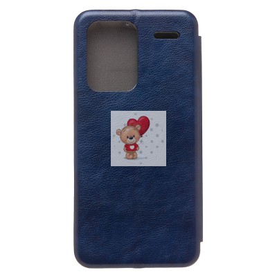 Чехол-книжка для Xiaomi Redmi Note 13 Pro 5G (синий) - BC002 Чехол-книжка для Xiaomi Redmi Note 13 Pro 5G (синий) - BC002