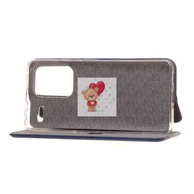 Чехол-книжка для Xiaomi Redmi Note 13 Pro 5G (синий) - BC002 Чехол-книжка для Xiaomi Redmi Note 13 Pro 5G (синий) - BC002