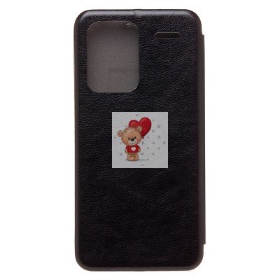 Чехол-книжка для Xiaomi Redmi Note 13 Pro+ (черный) - BC002 Чехол-книжка для Xiaomi Redmi Note 13 Pro+ (черный) - BC002