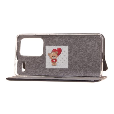 Чехол-книжка для Xiaomi Redmi Note 13 Pro+ (черный) - BC002 Чехол-книжка для Xiaomi Redmi Note 13 Pro+ (черный) - BC002