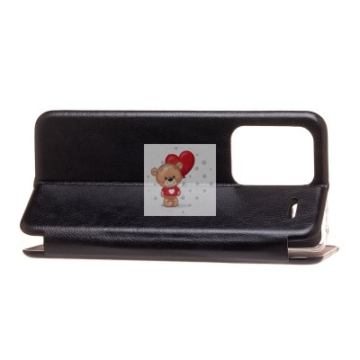 Чехол-книжка для Xiaomi Redmi Note 13 Pro+ (черный) - BC002 Чехол-книжка для Xiaomi Redmi Note 13 Pro+ (черный) - BC002