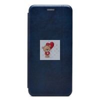 Чехол-книжка для Xiaomi Redmi Note 14 4G (синий) - BC002
