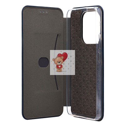 Чехол-книжка для Xiaomi Redmi Note 14 4G (синий) - BC002