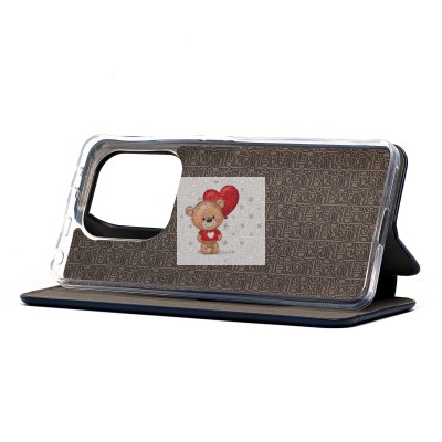 Чехол-книжка для Xiaomi Redmi Note 14 4G (синий) - BC002