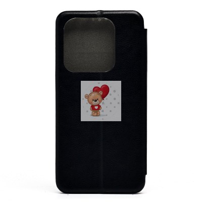 Чехол-книжка для Xiaomi Redmi Note 14 5G Global (черный) - BC002 Чехол-книжка для Xiaomi Redmi Note 14 5G Global (черный) - BC002