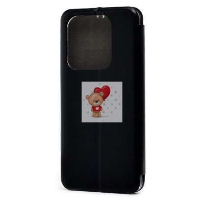 Чехол-книжка для Xiaomi Redmi Note 14 5G Global (черный) - BC002 Чехол-книжка для Xiaomi Redmi Note 14 5G Global (черный) - BC002