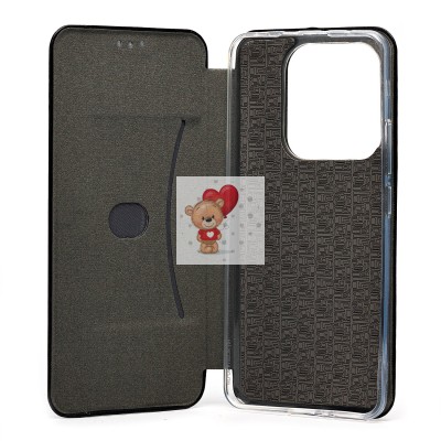 Чехол-книжка для Xiaomi Redmi Note 14 5G Global (черный) - BC002 Чехол-книжка для Xiaomi Redmi Note 14 5G Global (черный) - BC002