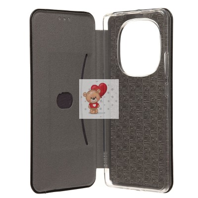 Чехол-книжка для Xiaomi Redmi Note 14 Pro 4G (черный) - BC002 Чехол-книжка для Xiaomi Redmi Note 14 Pro 4G (черный) - BC002