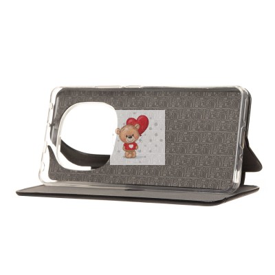 Чехол-книжка для Xiaomi Redmi Note 14 Pro 4G (черный) - BC002 Чехол-книжка для Xiaomi Redmi Note 14 Pro 4G (черный) - BC002